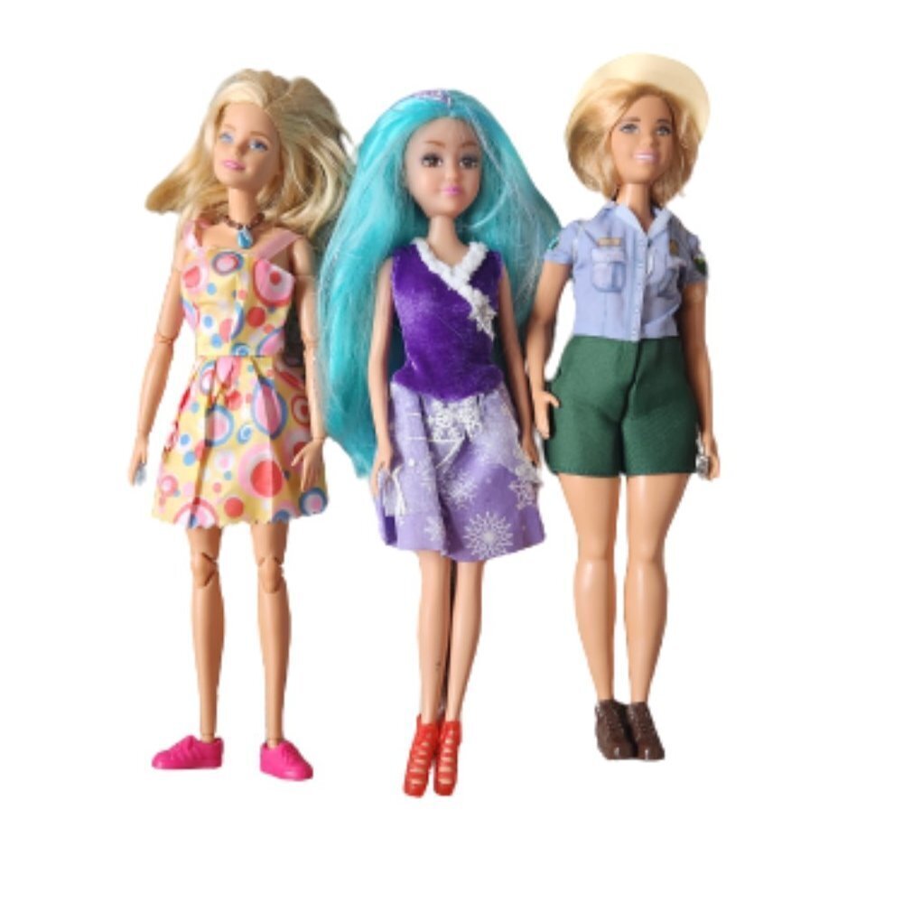 Barbie Dolls, Set Of 3, Park Ranger Barbie